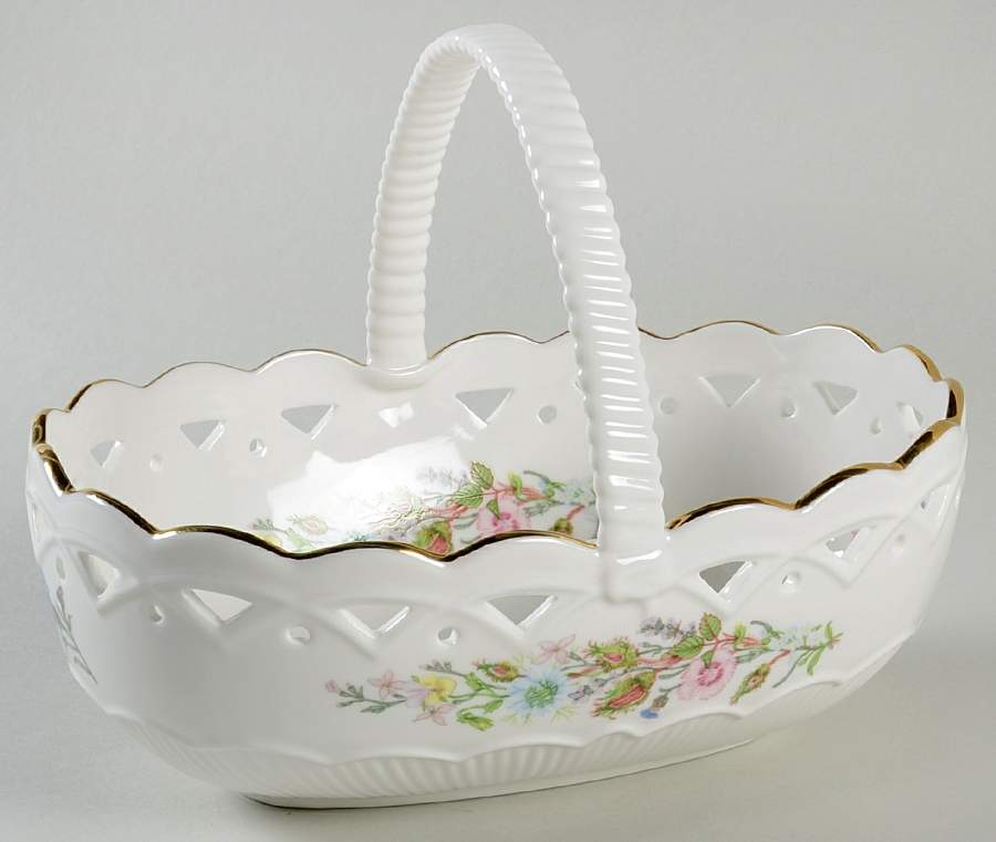 Wild Tudor 6" Chantille Fruit Basket by John  Aynsley & Sons-1