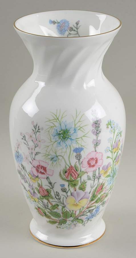 Wild Tudor 9" Vase by John  Aynsley & Sons-1