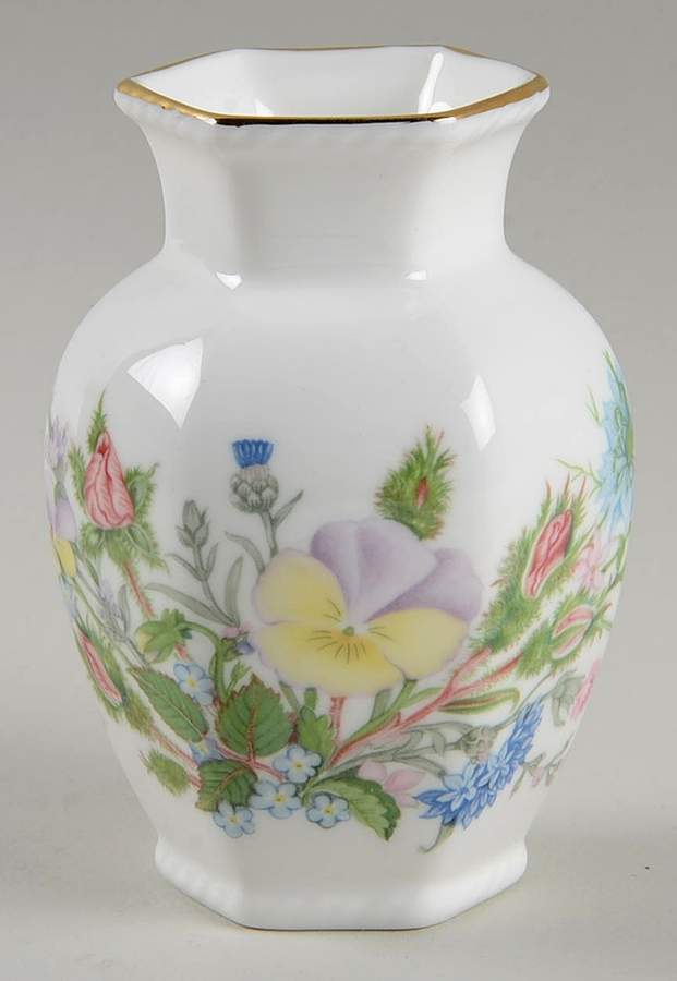 Wild Tudor 3" Vase by John  Aynsley & Sons-1