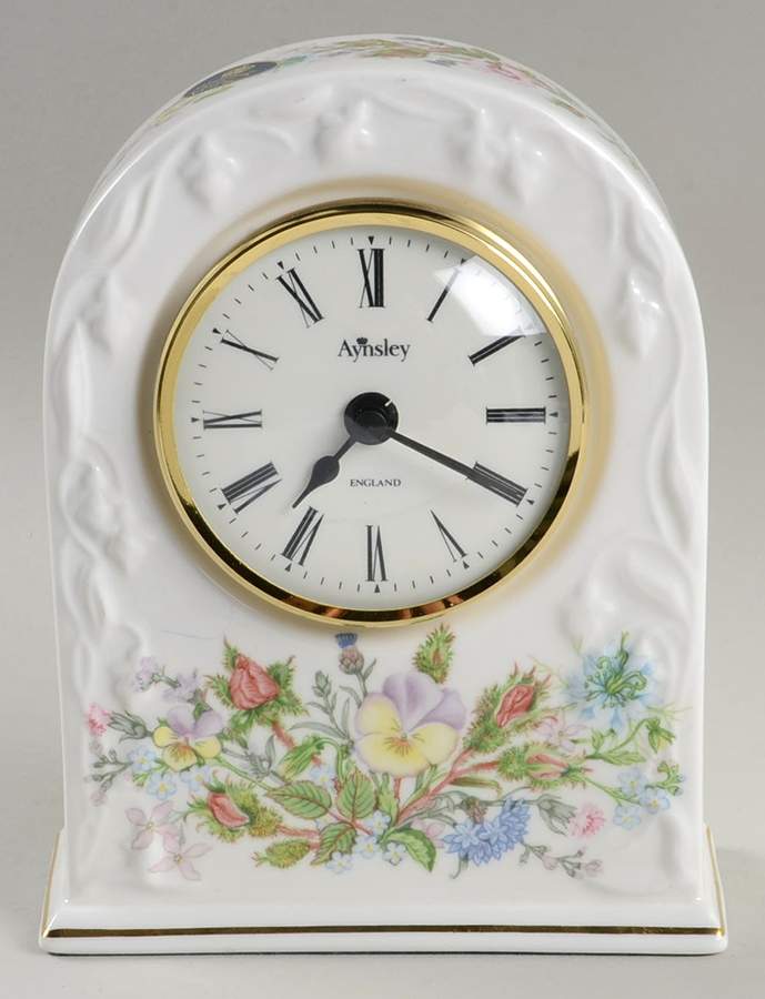 Wild Tudor Mantel Clock by John  Aynsley & Sons-1