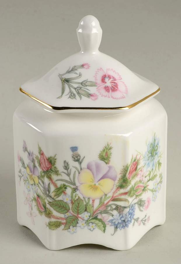 Wild Tudor Pagoda Candy Box by John  Aynsley & Sons-1