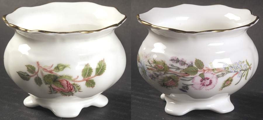 Wild Tudor Vine Shape Mini Open Sugar Bowl by John  Aynsley & Sons-1