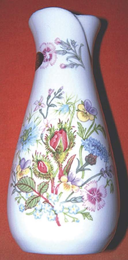 Wild Tudor 6" Turin Vase by John  Aynsley & Sons-1