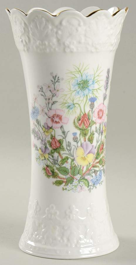 Wild Tudor 8" Coronet Vase by John  Aynsley & Sons-1