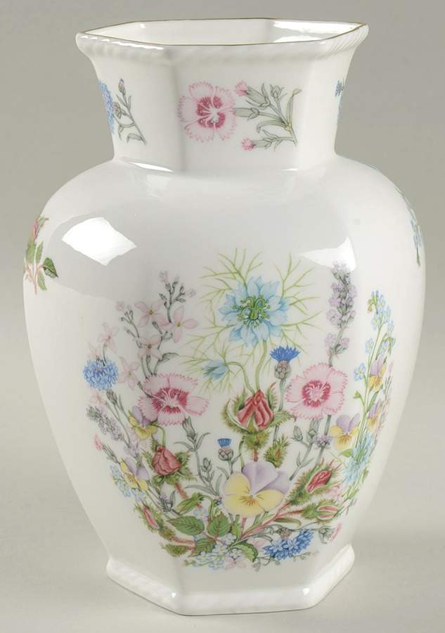 Wild Tudor 7" Chelford Vase by John  Aynsley & Sons-1