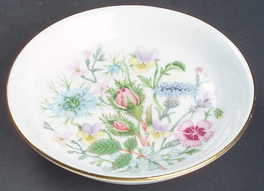 Wild Tudor Round Sweet Meat Dish by John  Aynsley & Sons-1