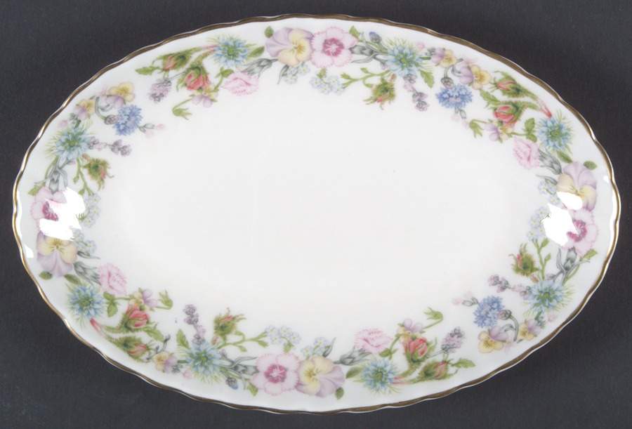 Wild Tudor Pickle Dish by John  Aynsley & Sons-1