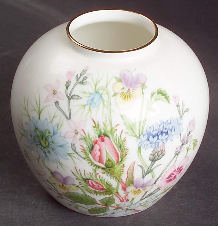 Wild Tudor 3" Rosebud Vase by John  Aynsley & Sons-1