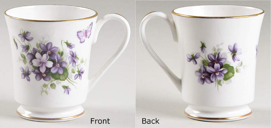 Wild Violets Mug by John  Aynsley & Sons-1