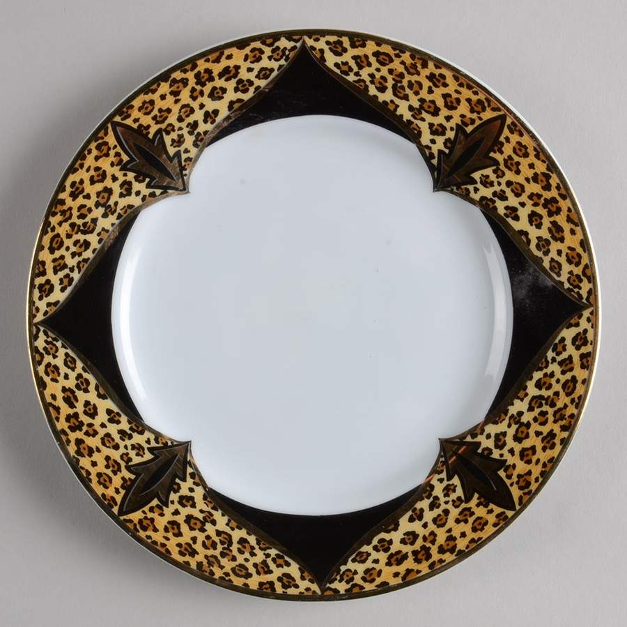 Cheetah  Salad Plate by American Atelier-1