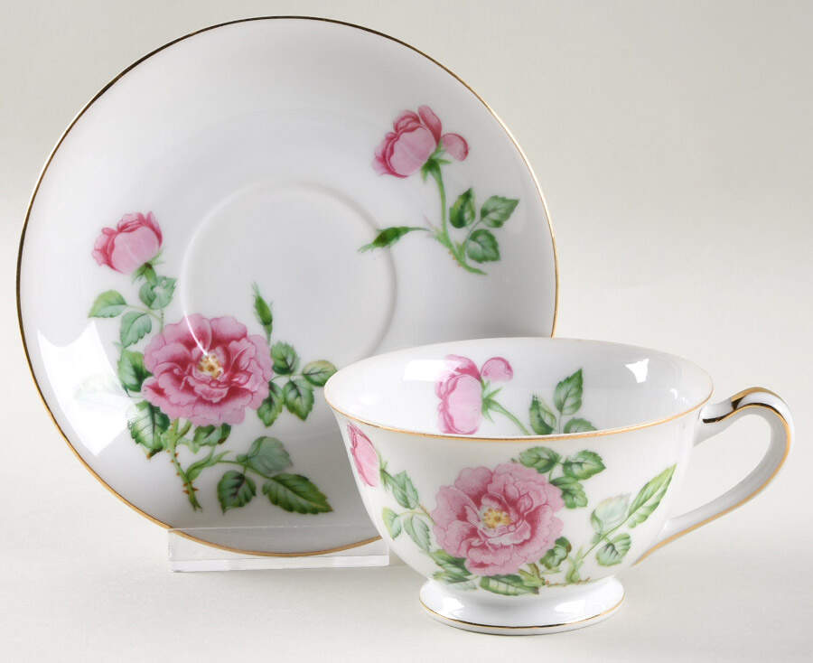 AIC14 Footed Cup & Saucer Set by Aichi-1
