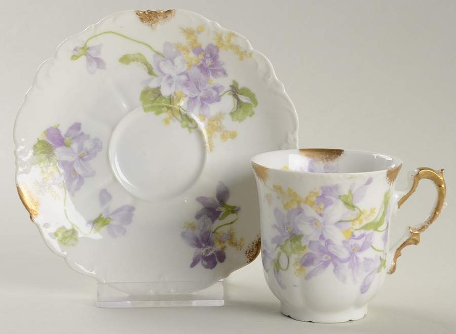 AHR252 Chocolate Cup & Saucer Set by Charles Ahrenfeldt-1