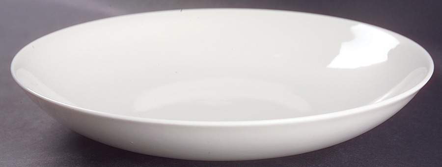 24H White 9" Individual Pasta Bowl by Arabia of Finland-1