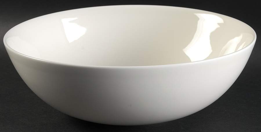 24H White 10" Round Vegetable Bowl by Arabia of Finland-1