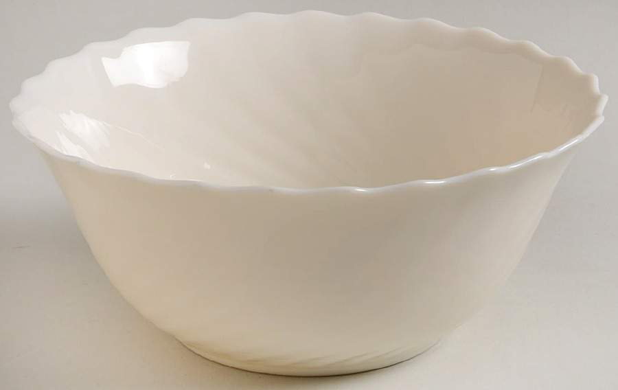 Trianon Ivory 7" Round Vegetable Bowl by Arcopal-1