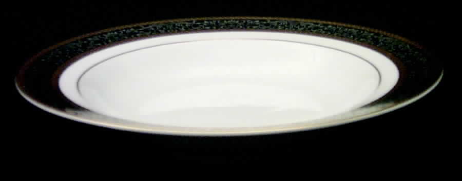 Buckingham (5033, Wide Encrusted Band) Rim Soup Bowl by American Atelier-1