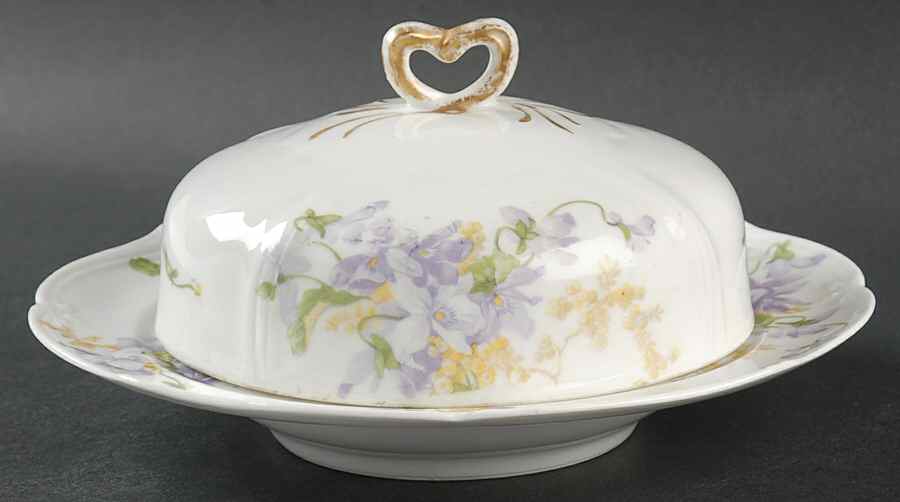 32313 Round Covered Butter with Strainer by Charles Ahrenfeldt-1