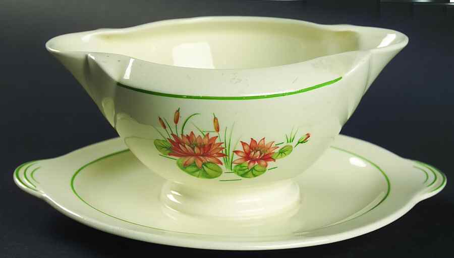 ACC4 Gravy Boat with Attached Underplate by Amc China-Germany-1
