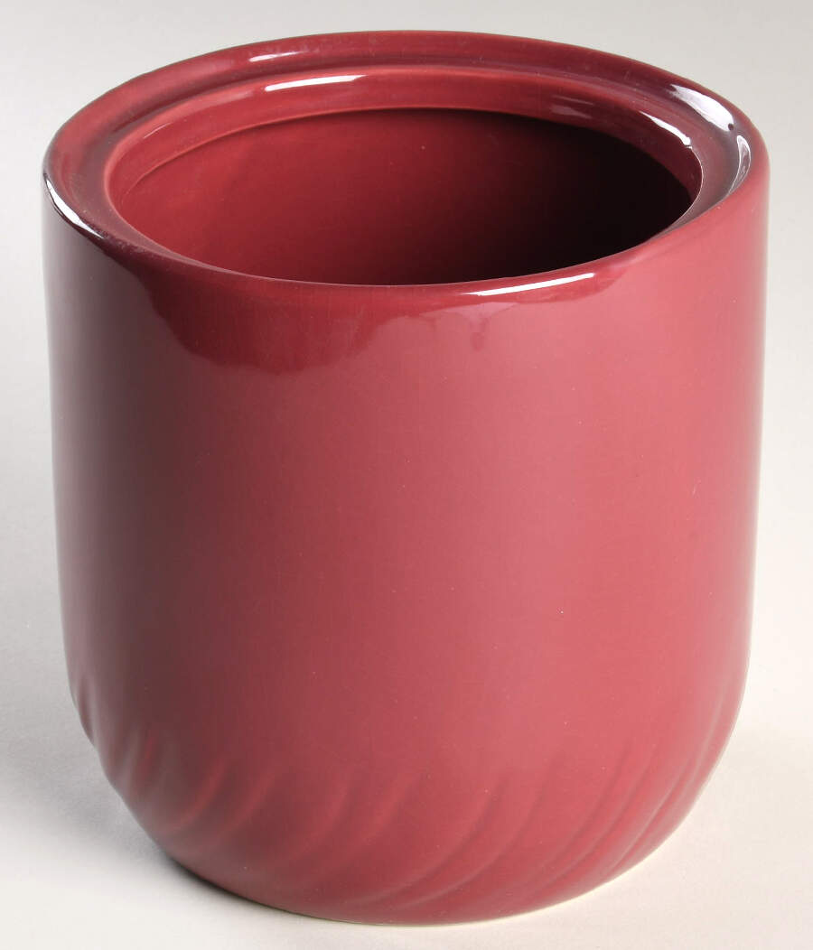 Cranberry Extra Large Canister No Lid by Alacarte-1