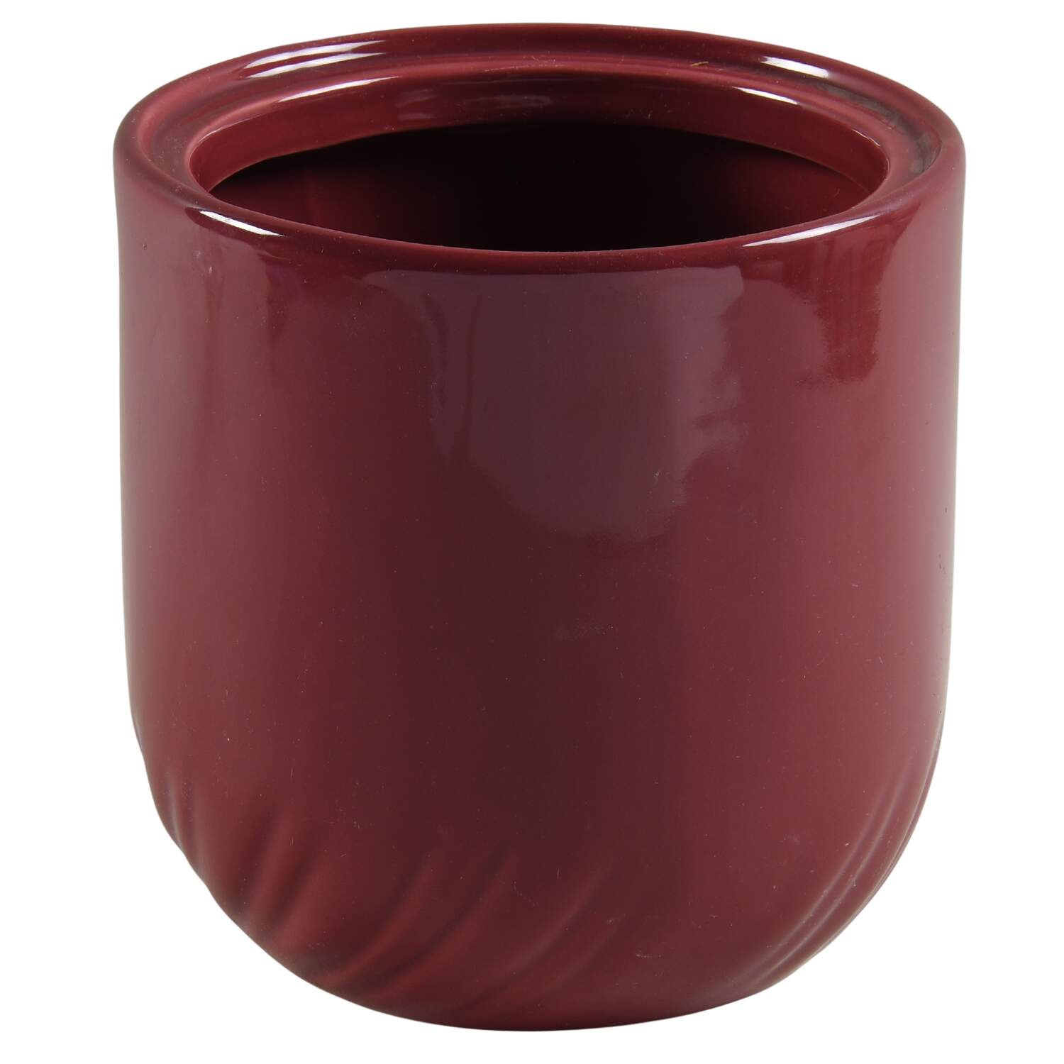 Cranberry Large Canister No Lid by Alacarte-1
