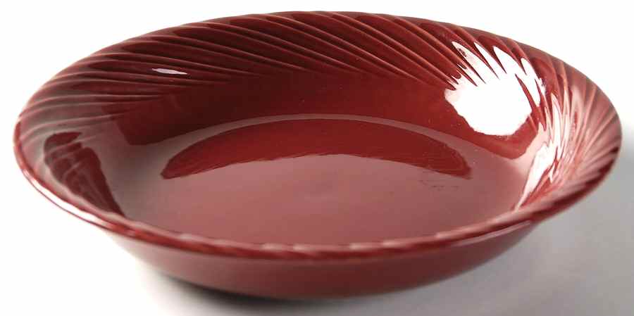 Cranberry Soup/Cereal Bowl by Alacarte-1