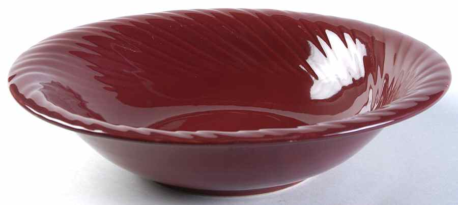 Cranberry 9" Round Vegetable Bowl by Alacarte-1