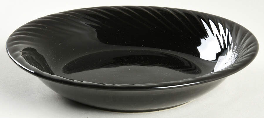 Black Soup/Cereal Bowl by Alacarte-1