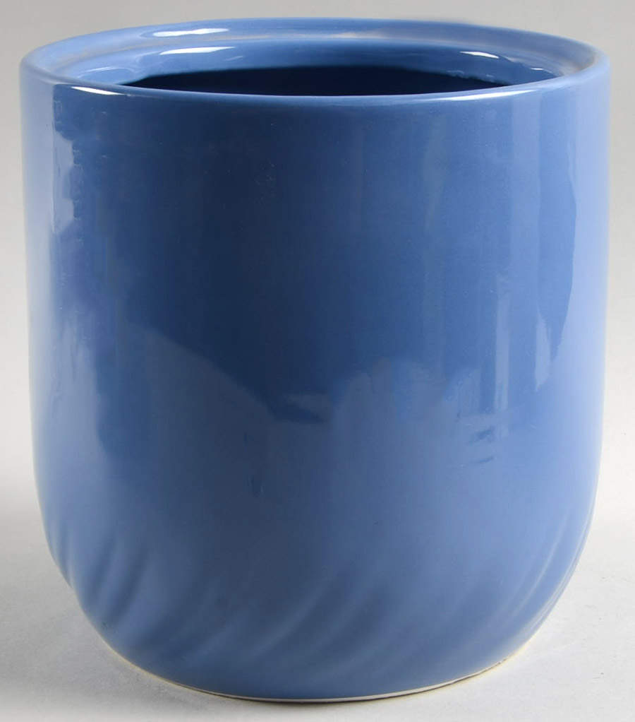 Periwinkle Extra Large Canister No Lid by Alacarte-1