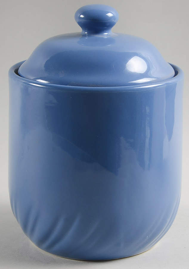 Periwinkle Extra Large Canister & Lid by Alacarte-1