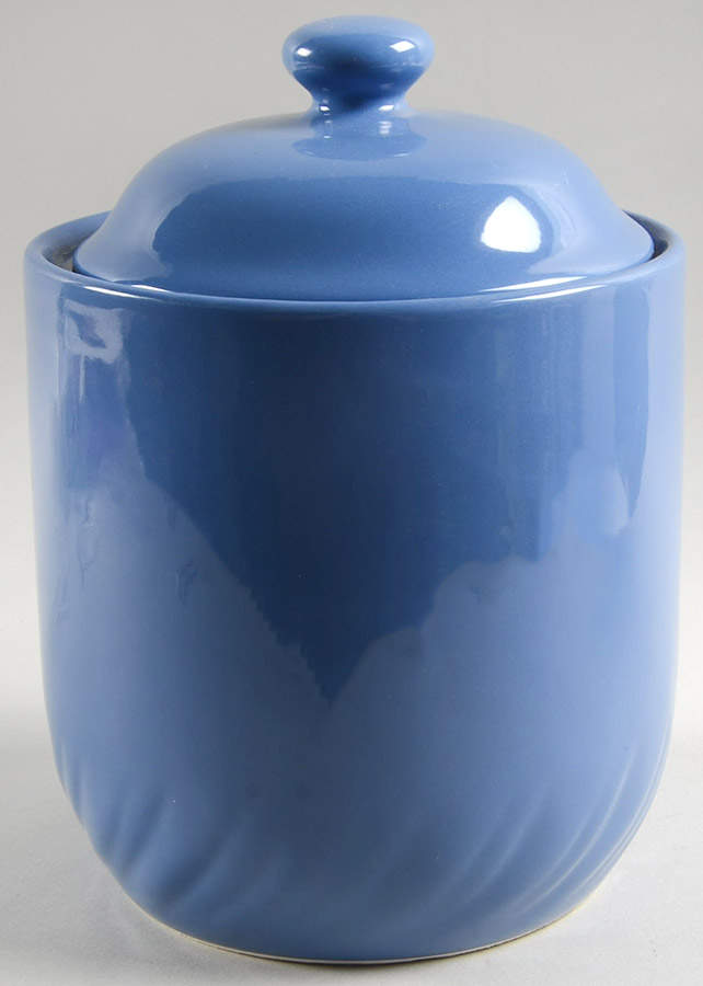 Periwinkle Large Canister & Lid by Alacarte-1