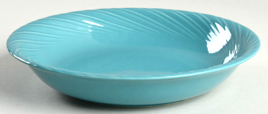Teal Turquoise Soup/Cereal Bowl by Alacarte-1