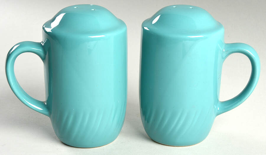 Teal Turquoise Stove Top Salt & Pepper Set by Alacarte-1
