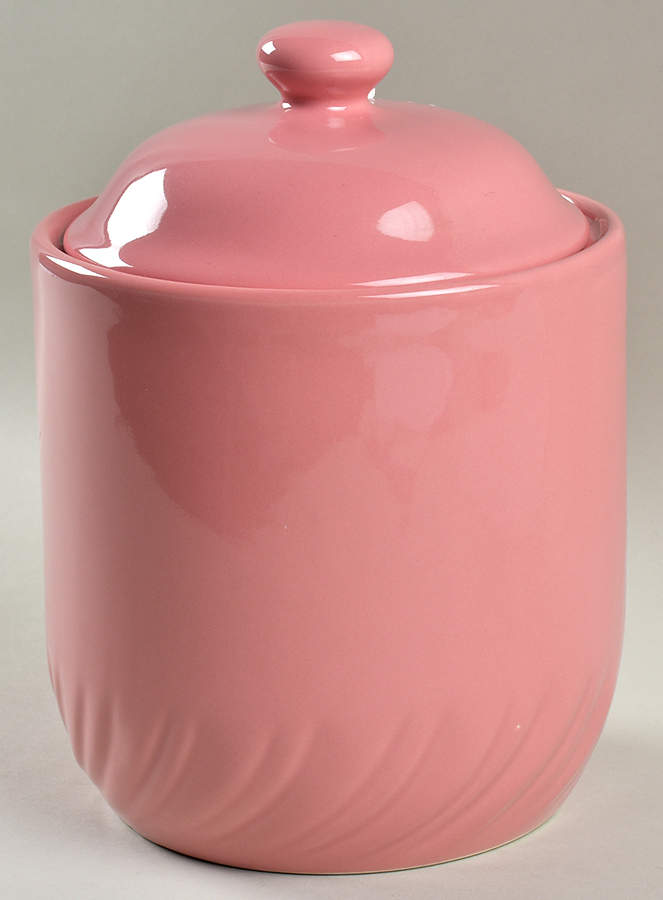 Pink Rose Extra Large Canister & Lid by Alacarte-1