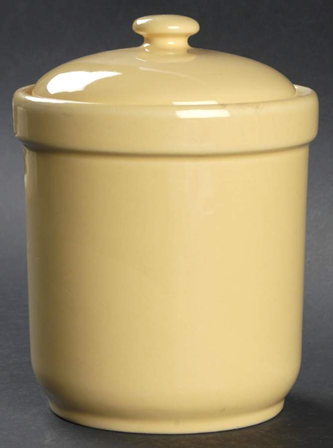 Marigold Small Canister & Lid by Alacarte-1