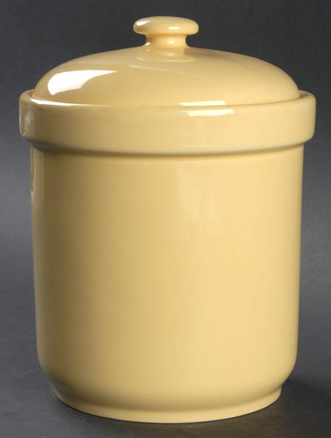 Marigold Medium Canister & Lid by Alacarte-1
