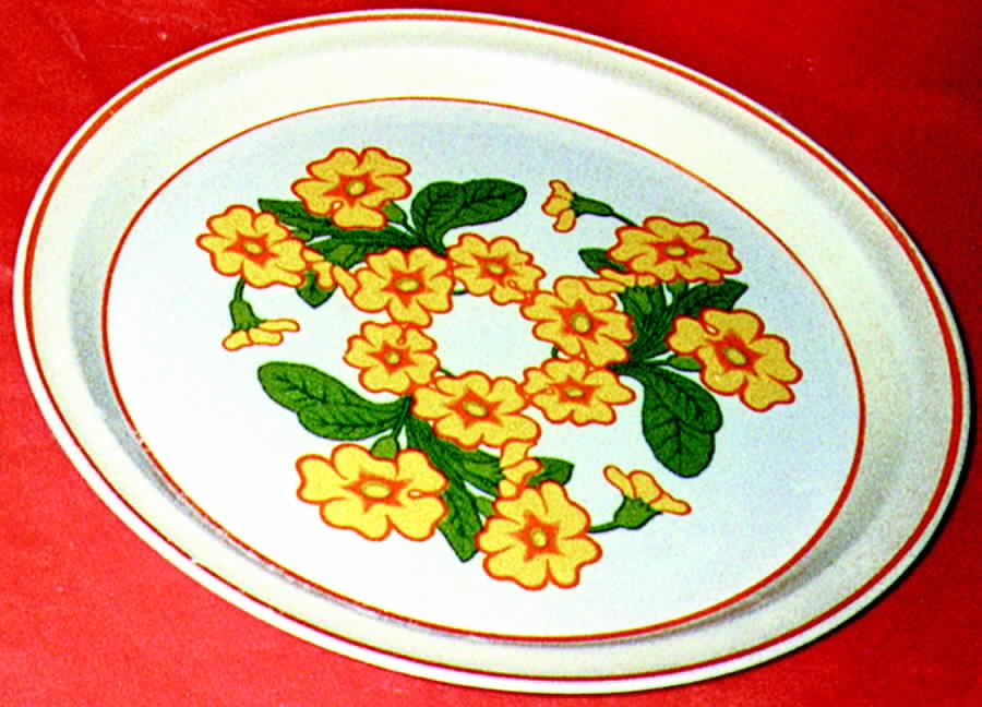 Irish Primrose Dinner Plate by Arklow-1