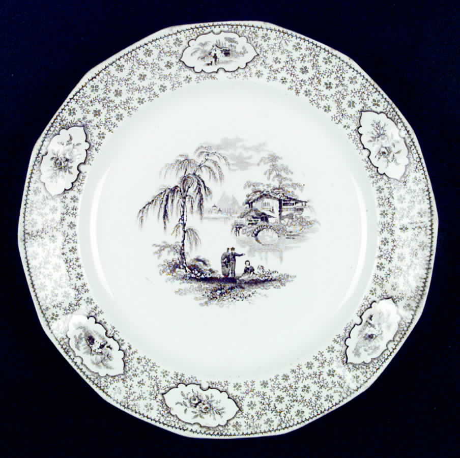 ALJ1 Luncheon Plate by John Alcock-1