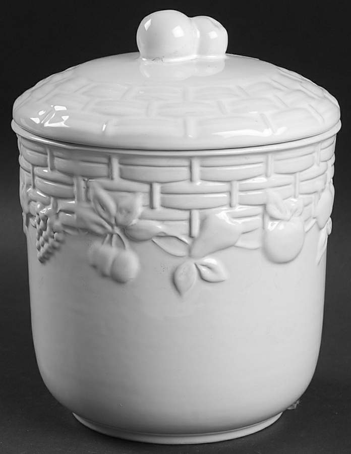 Fruit Arbor Medium Canister & Lid by Alacarte-1