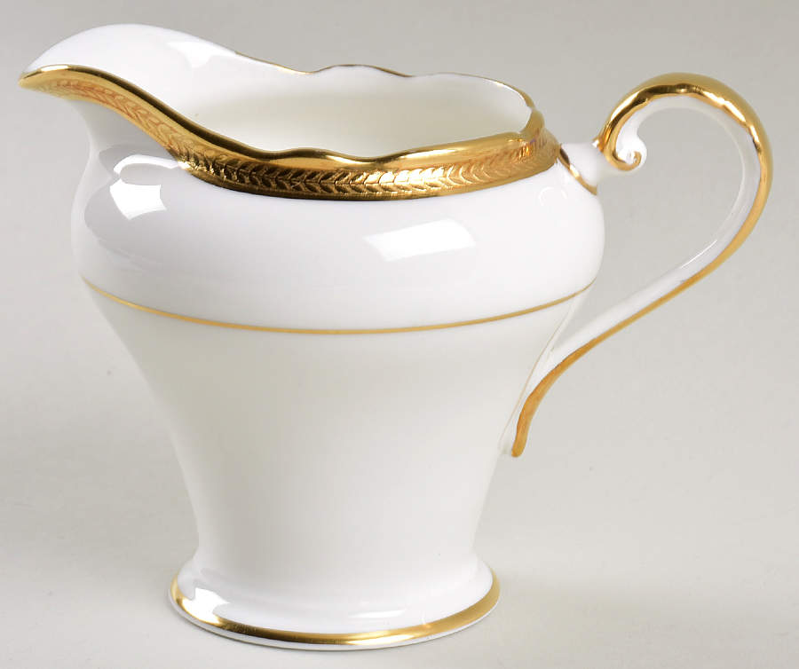 Elizabeth (Scalloped, Verge Line) Creamer by John  Aynsley & Sons-1