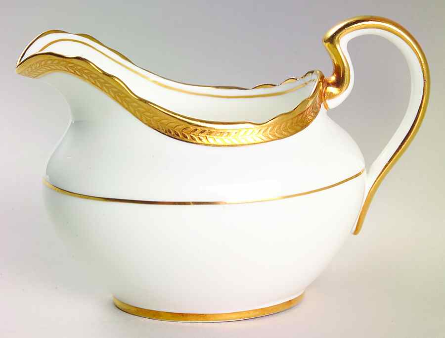 Elizabeth (Scalloped, Verge Line) Creamer by John  Aynsley & Sons-1