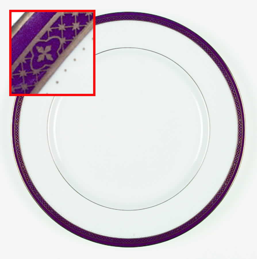 Jubilee Marone Dinner Plate by John  Aynsley & Sons-1
