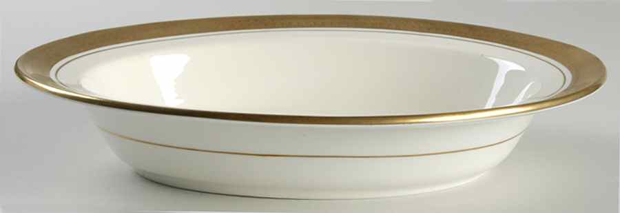 Sandringham (Smooth) 10" Oval Vegetable Bowl by John  Aynsley & Sons-1