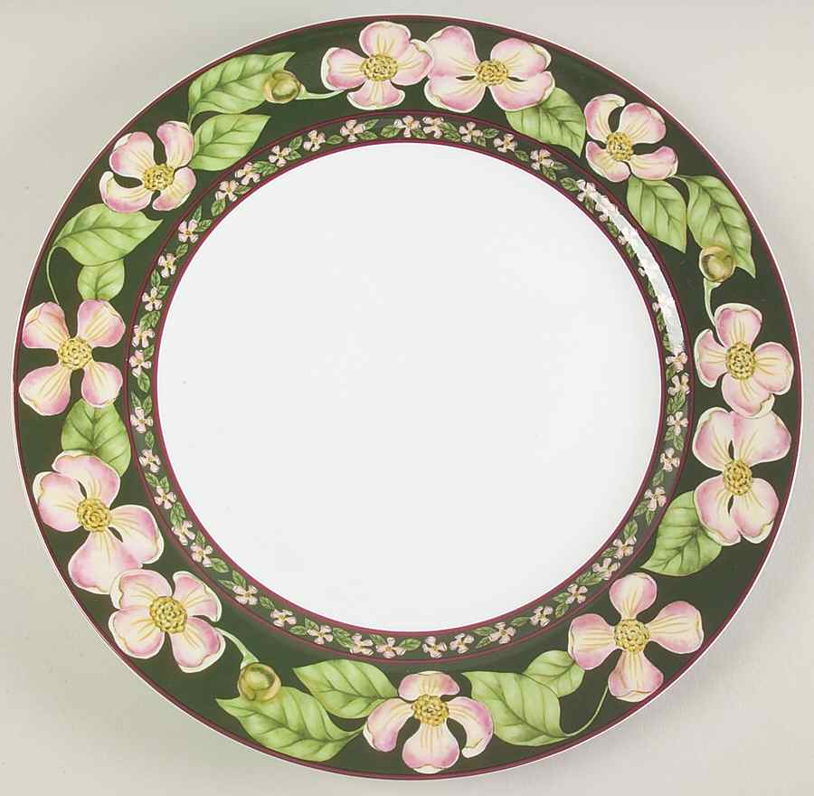 Dogwood 12" Chop Plate (Round Platter) by American Atelier-1