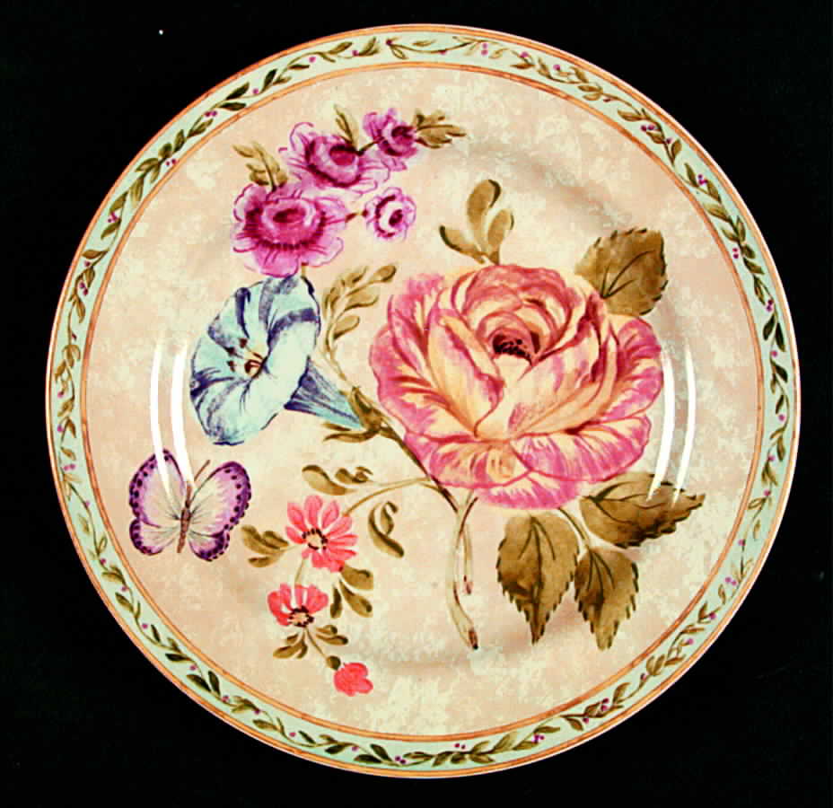 Floral Daze Salad/Dessert Plate by American Atelier-1