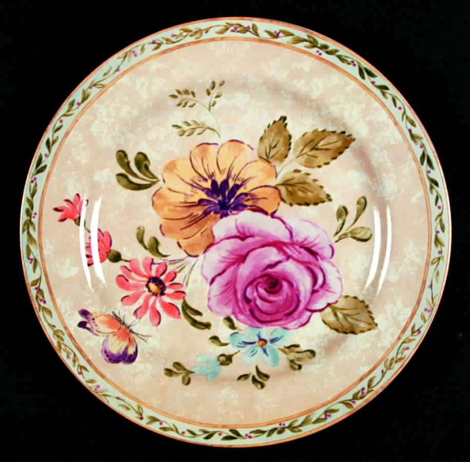 Floral Daze Salad/Dessert Plate by American Atelier-1
