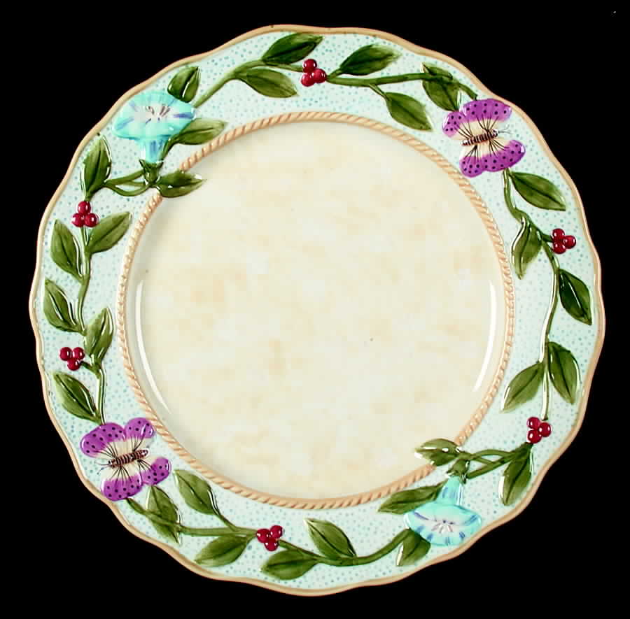 Floral Daze Sculpted Chop Plate by American Atelier-1