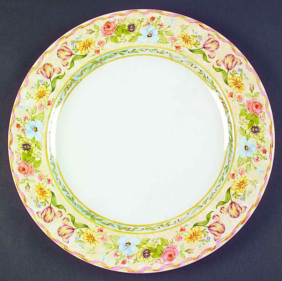 Floral Daze 12" Chop Plate (Round Platter) by American Atelier-1