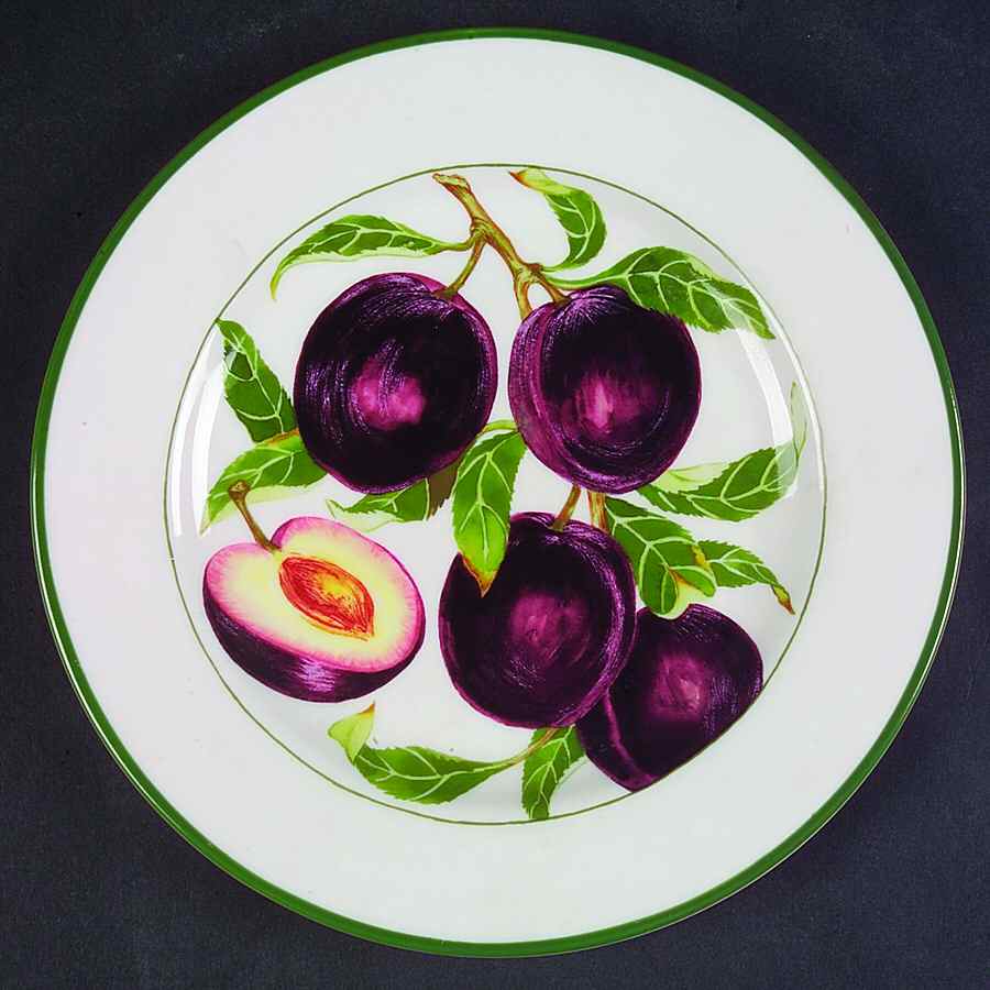 Harvest Fruit Salad/Dessert Plate by American Atelier-1