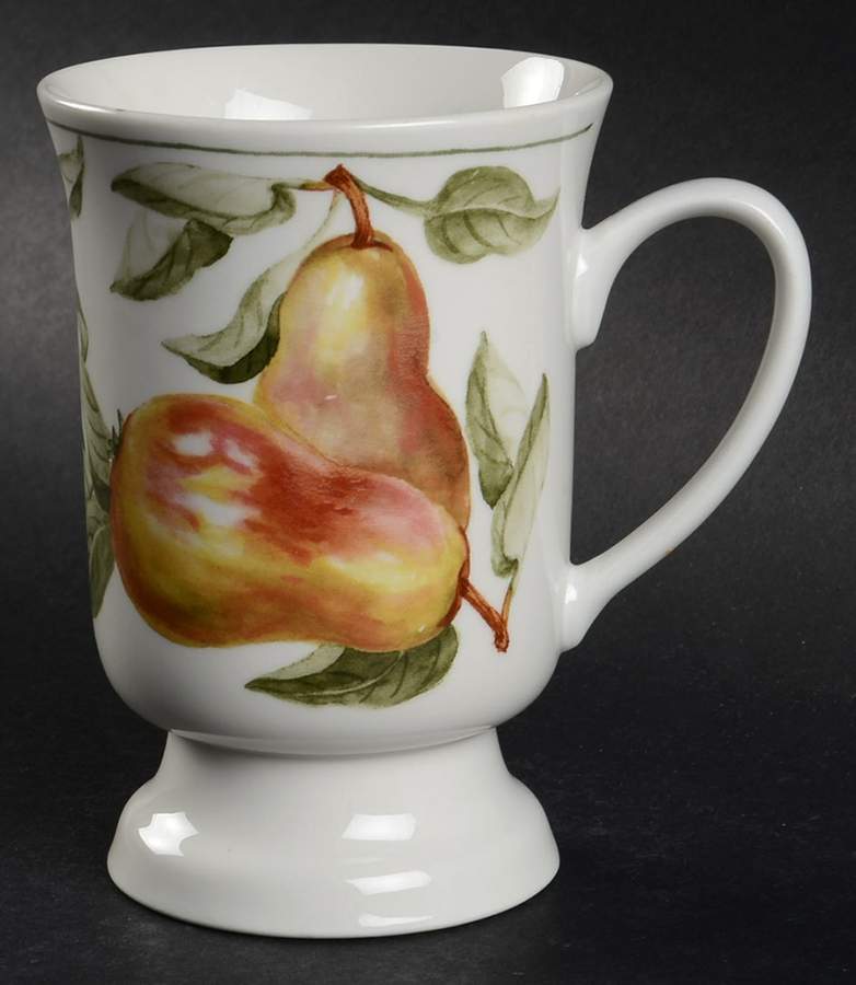 Harvest Fruit Footed Mug by American Atelier-1