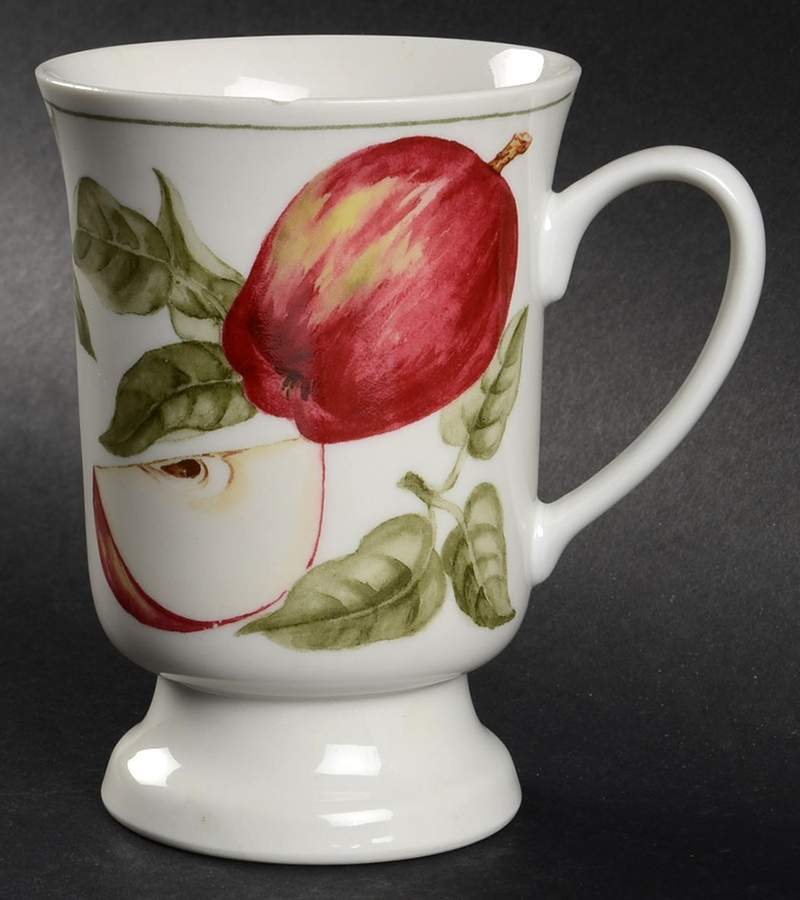 Harvest Fruit Footed Mug by American Atelier-1